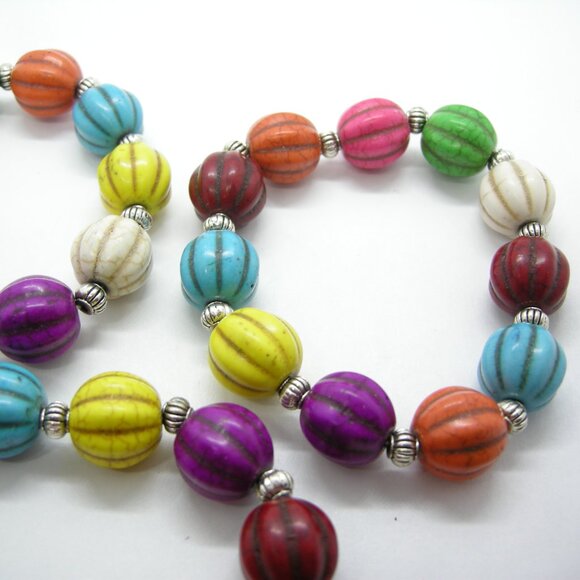 Rainbow Gourd Stretch Bracelet - Picture 5 of 5